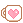 A small animated pixel featuring a steaming coffee cup with a heart on it, akin to the ko-fi logo.