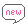 A small pixelated speech bubble that says new.